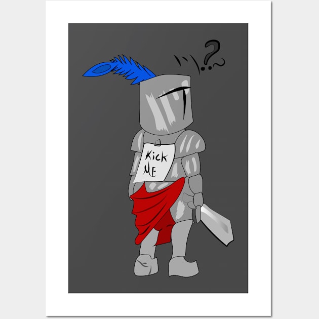 Whack Knight Wall Art by Duratones